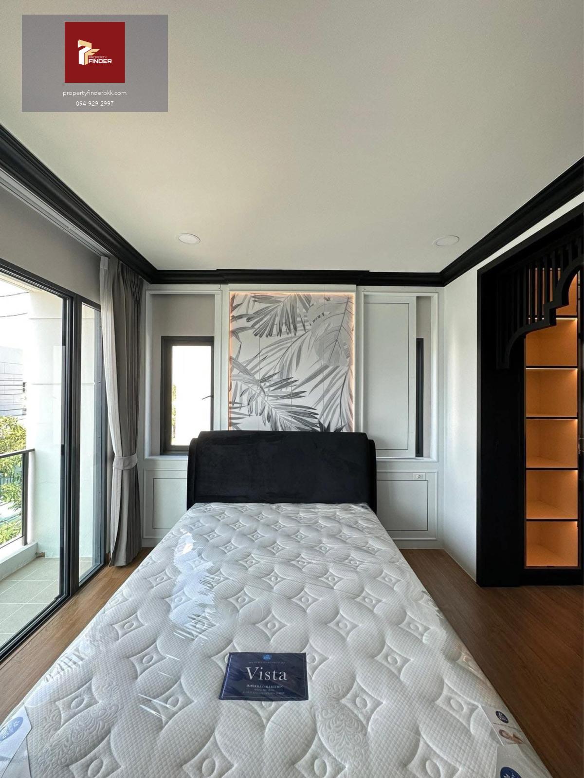 RL-060 ให้เช่า บ้านเดี่ยว เซนโทร บางนา (Centro Bangna) ขนาด 55 ตร.ว. บ้านพร้อมอยู่ ใกล้ Mega Bangna 🟥@rdsluxury