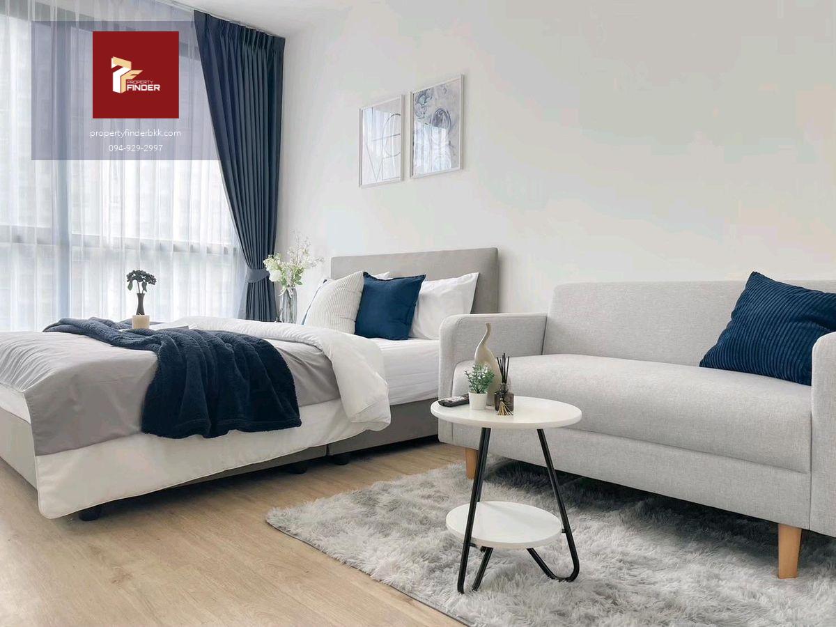 ให้เช่าคอนโด  เดอะริช พระราม 9-ศรีนครินทร์  ( The Rich Rama 9-Srinakarin )  นัดชมห้อง ■ line : @propertyfinder