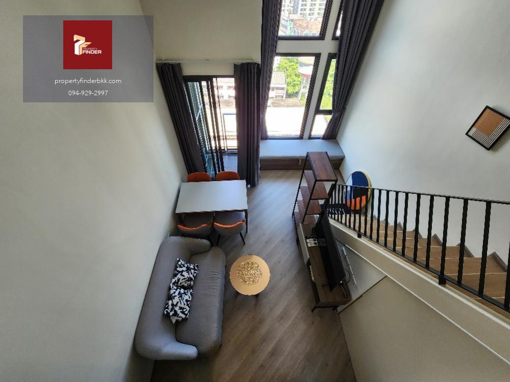 ให้เช่าคอนโด เดอะ เบส สะพานใหม่ ห้อง loft 2 ชั้น✅ ใกล้ห้องฟิตเนส วิวสนามบิน ❗