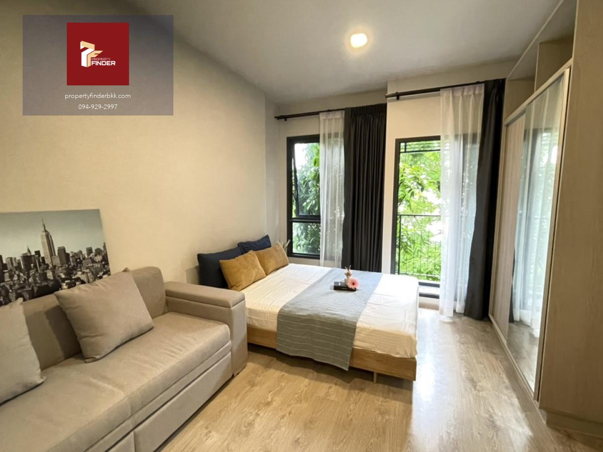 [PFD-07762] ให้เช่า The Tree Pattanakarn-Ekkamai | ระเบียงติดสวน (Garden Access) | ฮวงจุ้ยดีที่สุด| 13,500 บาท