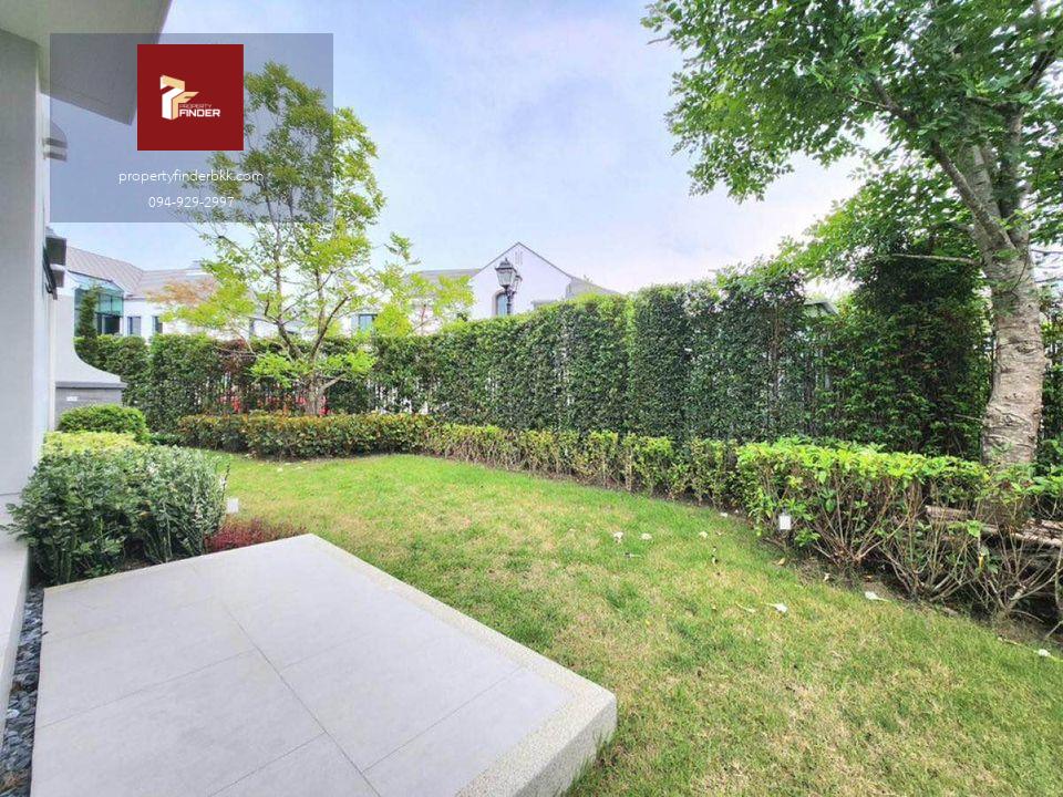 ให้เช่า บ้านเดี่ยว นันทวัน พระราม 9 – กรุงเทพกรีฑาตัดใหม่ ( Nantawan Rama 9-New Krungthepkreetha ) ขนาด 103.8 ตร.ว.  บ้านมุม ตกแต่งหรู พร้อมอยู่