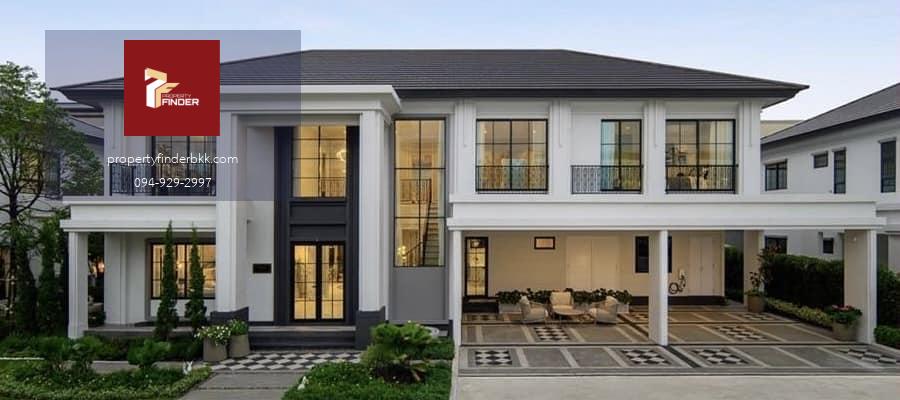 ให้เช่าบ้านเดี่ยวเศรษฐสิริ บางนา - สุวรรณภูมิ ( Setthasiri Bangna-Suvarnabhumi ) ขนาด 90 ตร.ว. บ้านสไตล์ Modern ใกล้สนามบินสุวรรณภูมิ