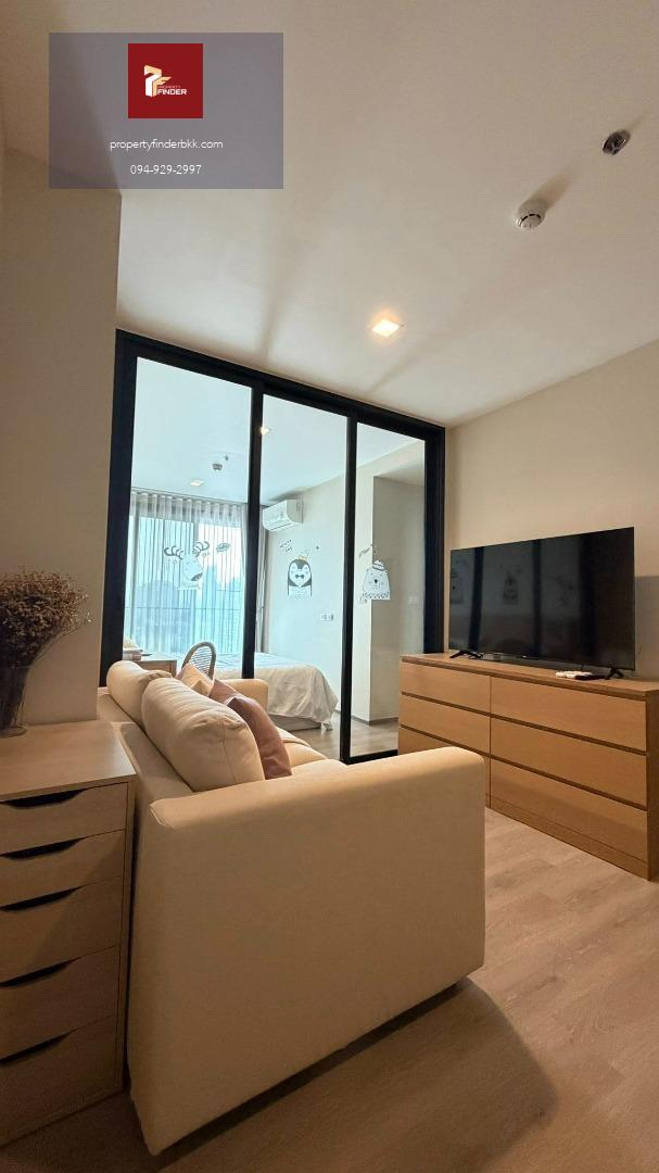 PFD-07876 ให้เช่า/ขาย The Line Phaholyothin Park (เดอะ ไลน์) ตึก B ชั้น 11 ทิศใต้ | ห้องแต่งมินิมอล เฟอร์ฯ เกรดเจ้าของ (ที่นอนดูดวิญญาณ + เครื่องซักผ้า Bosch) เช่า 19,500 บ.