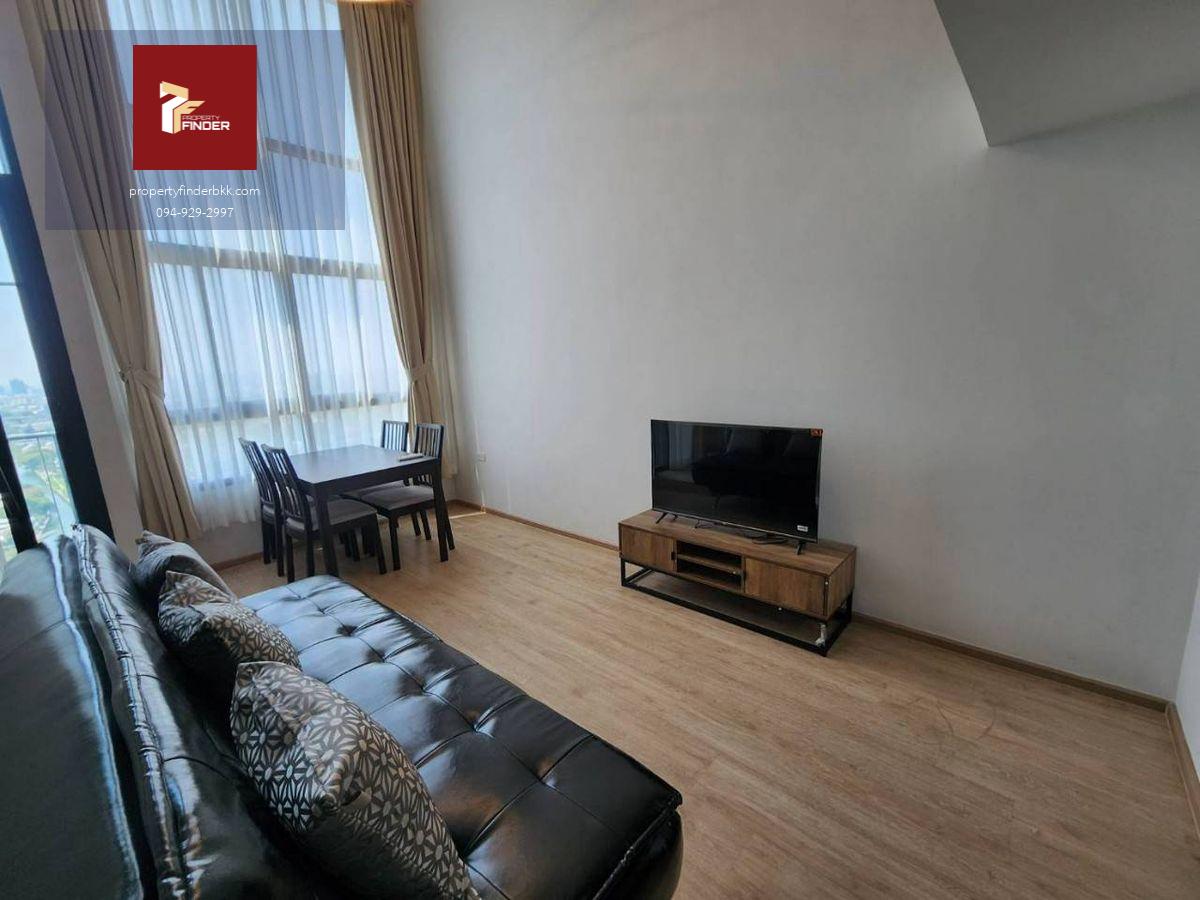 ให้เช่าคอนโด ไอดีโอ พระราม 9-ตัดใหม่ [Ideo New Rama 9] ห้อง Duplex ว่างพร้อมย้ายเข้า 5 ม.ค.69