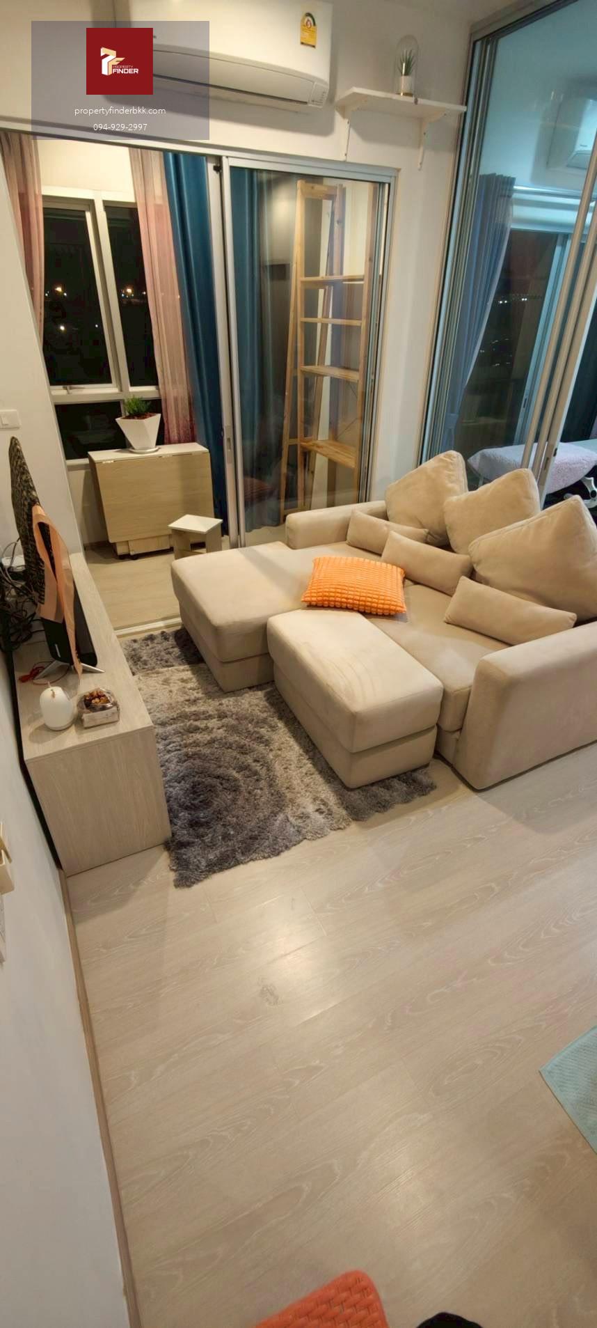 PFD-02871 ให้เช่าคอนโด นิช โมโน สุขุมวิท-ปู่เจ้า (Niche Mono Sukhumvit-Puchao) ห้องใหญ่ไซส์กว้าง 1 นอน แต่งครบพร้อมอยู่ ติด BTS ปู่เจ้า 🏙️✨