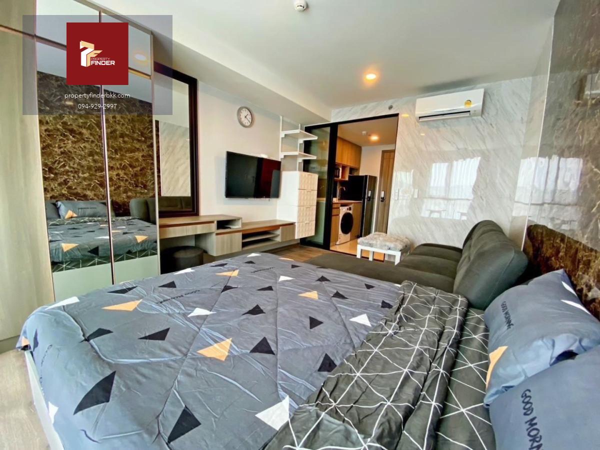 PFD-08628 ให้เช่าคอนโด ไนท์บริดจ์ คอลลาจ สุขุมวิท 107 (Knightsbridge Collage Sukhumvit 107) ห้องสตูดิโอ แต่งครบพร้อมอยู่ ใกล้ BTS แบริ่ง 🏙️✨
