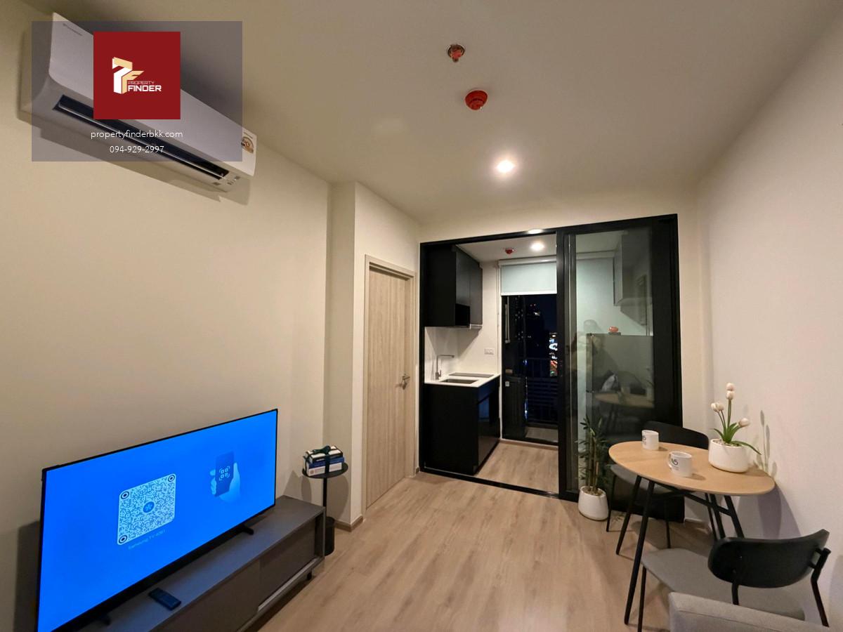 PFD-07902 ให้เช่า Nue District R9 ใกล้ MRT พระราม 9 ตึกหน้า 1 นอน วิวเมือง เฟอร์ครบ