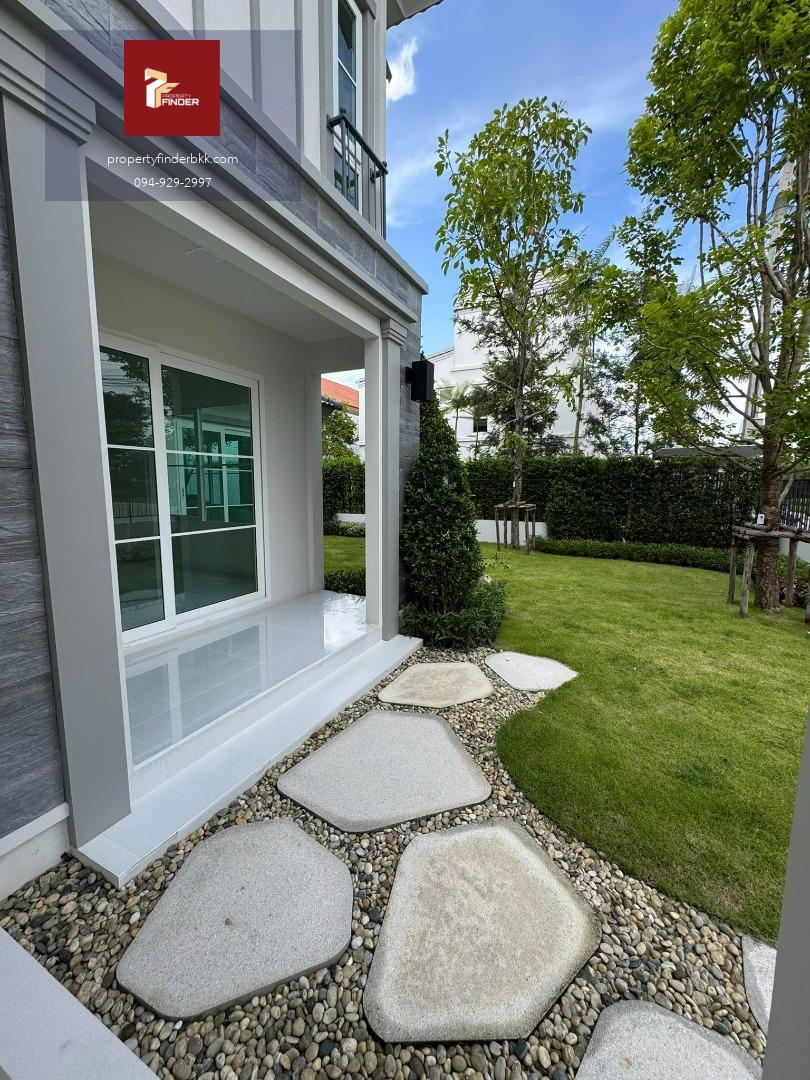 RL-156 ให้เช่า Villagio 3 ศรีนครินทร์-บางนา บ้านเดี่ยวหลังมุม 4 นอน 65 ตร.ว. เฟอร์ครบ ใกล้ Mega Bangna