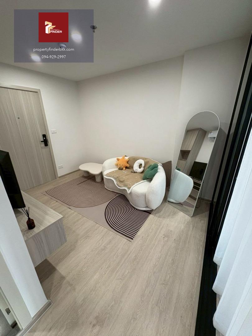 [PFD-07764] ให้เช่า Origin Plug & Play E22 Station | BTS สายลวด | ห้องใหม่ ชั้น 7 | เฟอร์ฯ ครบพร้อมชุดเครื่องนอน+เครื่องซักผ้า 