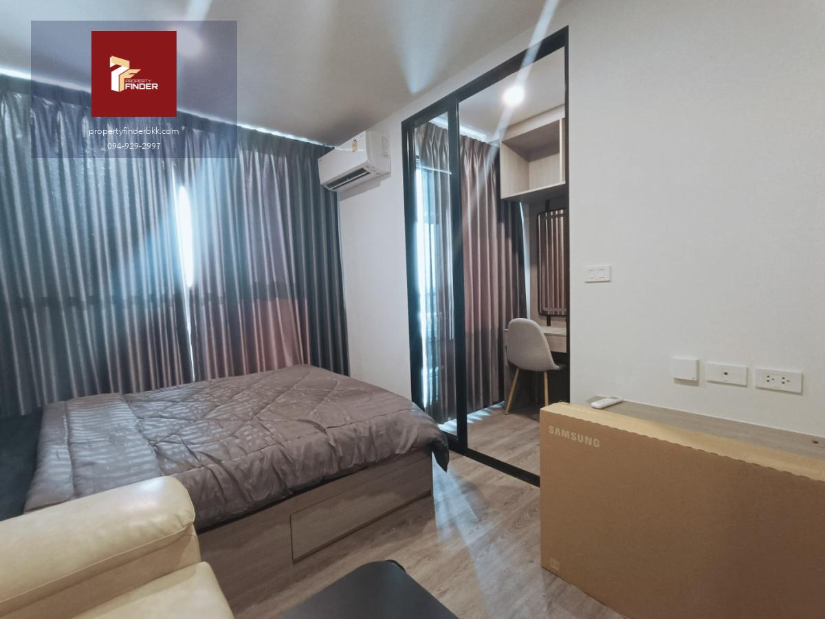 PFD-07793 ให้เช่า The Origin Sukhumvit Sailuat E22 Station (ดิ ออริจิ้น สุขุมวิท สายลวด) ชั้นสูง 19 วิวโล่งไม่บล็อก (Unblocked View) ติด BTS สายลวด เพียง 8,500 บาท/เดือน