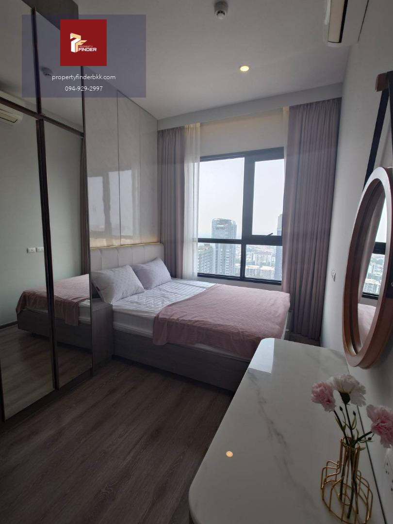 PFD-07860 ให้เช่า KnightBridge Prime Onnut (ไนท์บริดจ์ ไพร์ม อ่อนนุช) ชั้น 36 ห้องมุม (วิวเทพ) | 1 Bed Plus 32 ตร.ม. ทาสีใหม่ สภาพกริ๊บ 25,000 บ.