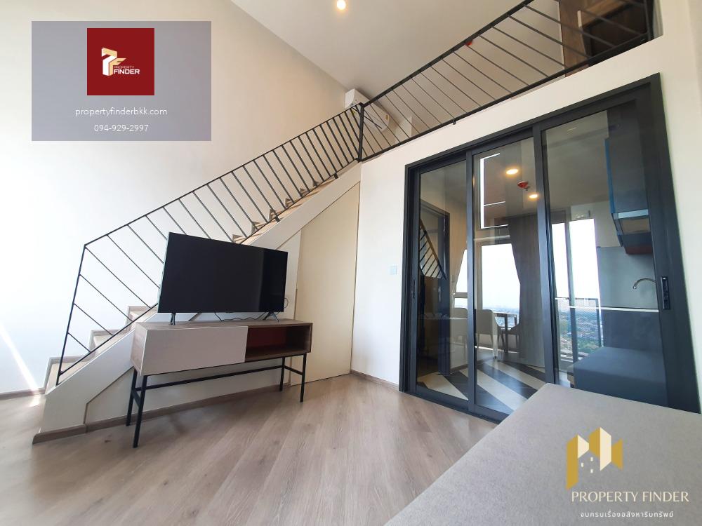 ให้เช่าคอนโดเดอะเบส สะพานใหม่ ห้อง loft 2 ชั้น เฟอร์ครบ พร้อมเข้าอยู่