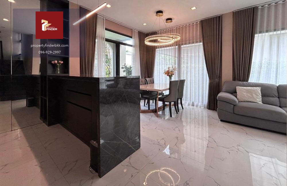 RL-018 ให้เช่า บ้านเดี่ยว บางกอก บูเลอวาร์ด ศรีนครินทร์-บางนา ( Bangkok Boulevard Bangna-Srinakarin ) ขนาด 50.60 ตร.ว. ใกล้ SISB 650 ม. ตกแต่งหรู พร้อมอยู่