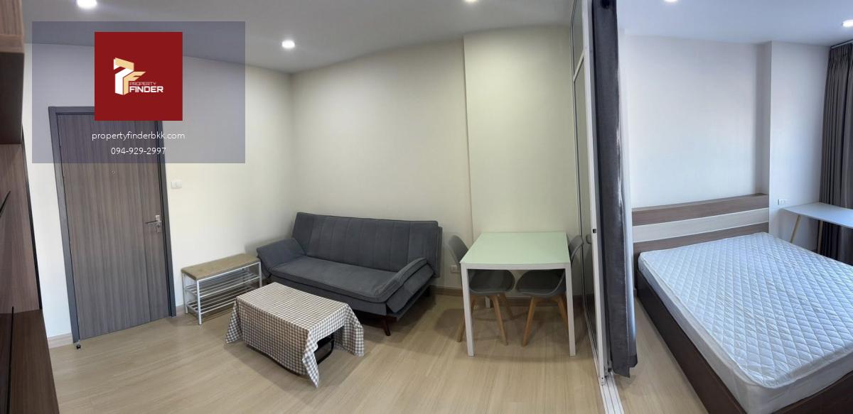 PFD-07863 ให้เช่า Supalai Veranda Ramkhamhaeng (ศุภาลัย เวอเรนด้า รามคำแหง) ห้องใหม่บิ้วอินสวย! | 1 นอน 35 ตร.ม. ชั้น 12 ตึก B มีเครื่องซัก+อบผ้า 15,000 บ. 