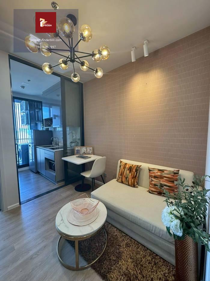 PFD-07872 ให้เช่า Modiz Rhyme Ramkhamhaeng (โมดิซ ไรห์ม) เลือกสัญญาได้ (3-12 เดือน) | ชั้น 21 ห้องใหม่กริ๊บ มีเครื่องซักผ้า + วิวสูง เริ่มต้น 15,000 บ.