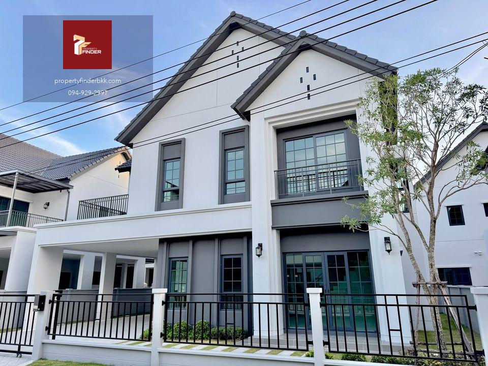 ขายบ้านเดี่ยวโครงการเซนโทร บางนา ( Centro Bangna ) ขนาด 62 ตร.ว. บ้านเลขที่ผลรวมดี เสริมมงคล อยู่แล้วรวย