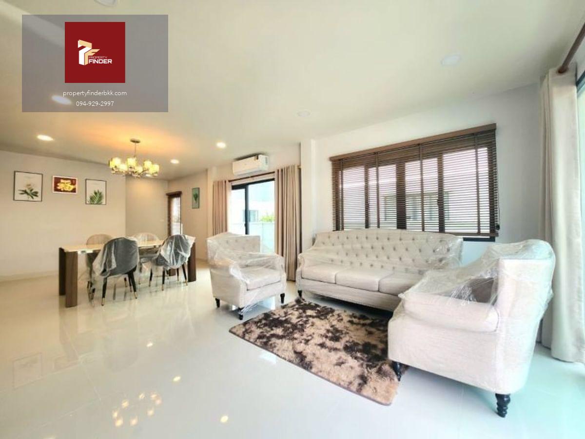 RL-104  ให้เช่า บ้านเดี่ยว เซนโทร บางนา ( Centro Bangna )ขนาด 50.8 ตร.ว. พร้อมอยู่ แต่งครบ ใกล้ Mega Bangna 🟥@rdsluxury