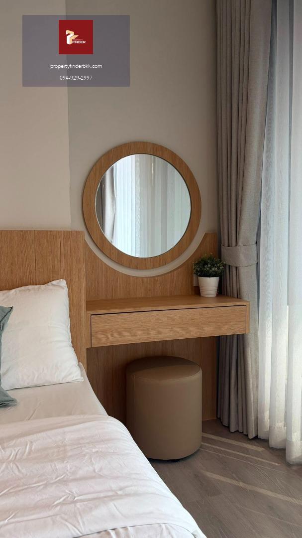 PFD-07876 ให้เช่า/ขาย The Line Phaholyothin Park (เดอะ ไลน์) ตึก B ชั้น 11 ทิศใต้ | ห้องแต่งมินิมอล เฟอร์ฯ เกรดเจ้าของ (ที่นอนดูดวิญญาณ + เครื่องซักผ้า Bosch) เช่า 19,500 บ.