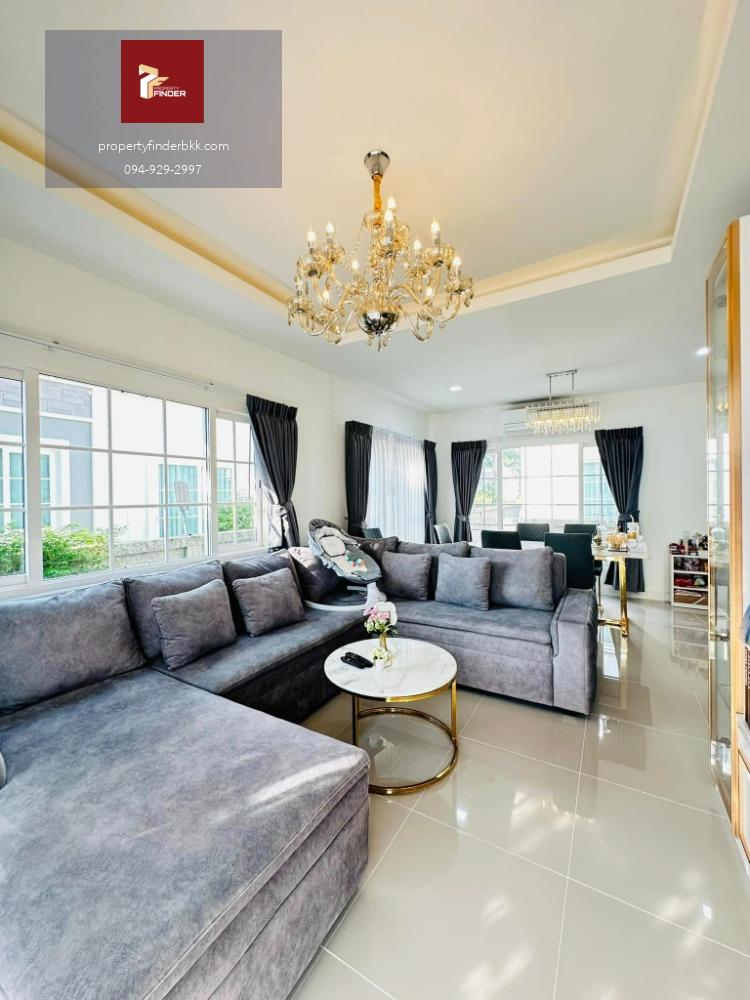 ให้เช่า บ้านเดี่ยว โกลเด้น นีโอ สุขุมวิท-ลาซาล ( Golden Neo Sukhumvit-Lasalle )  ขนาด 40 ตร.ว.  บ้านหรูสไตล์อังกฤษ ใกล้ Central บางนา