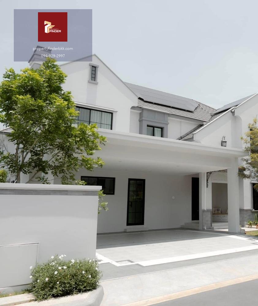 ขายบ้านเดี่ยว นันทวัน พระราม 9 – กรุงเทพกรีฑาตัดใหม่ ขนาด 107 ตร.ว. ตกแต่งพร้อมอยู่ สไตล์ฝรั่งเศส ใกล้ โรงเรียนนานาชาติ