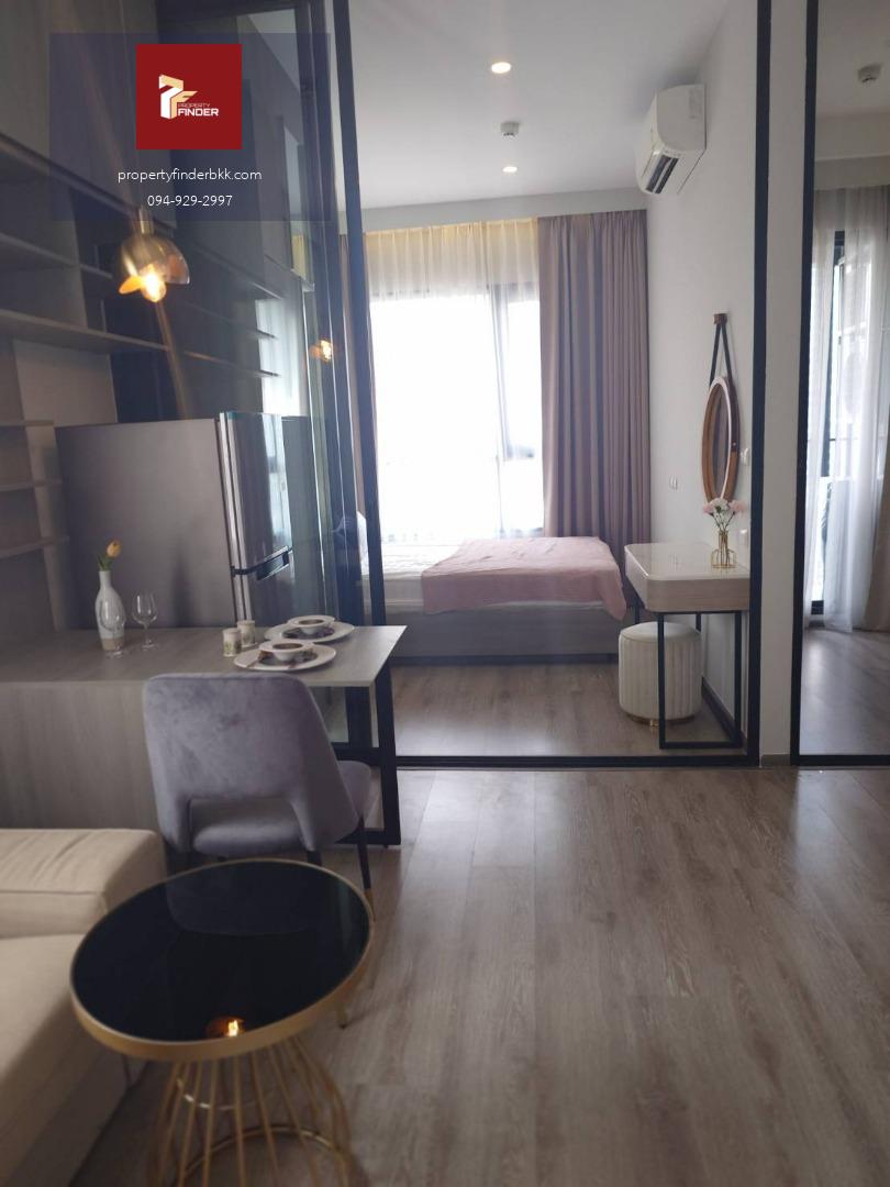 PFD-07860 ให้เช่า KnightBridge Prime Onnut (ไนท์บริดจ์ ไพร์ม อ่อนนุช) ชั้น 36 ห้องมุม (วิวเทพ) | 1 Bed Plus 32 ตร.ม. ทาสีใหม่ สภาพกริ๊บ 25,000 บ.