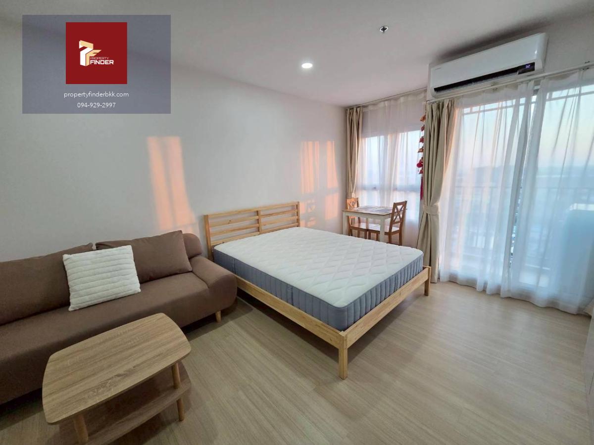  PFD-07797 ให้เช่า Supalai Veranda Sukhumvit 117 (ศุภาลัย เวอเรนด้า สุขุมวิท 117) คอนโดสไตล์รีสอร์ท ใกล้ BTS ปู่เจ้า ห้อง Studio กว้าง 29 ตรม. ราคาคุ้มค่า